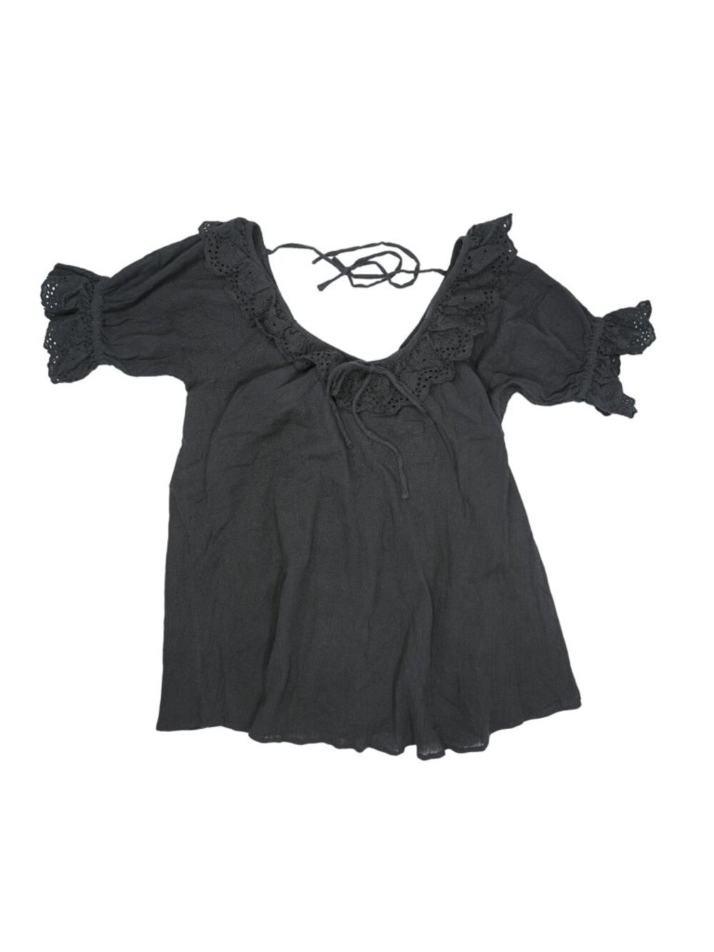 Show Me Your Mumu Toulouse Dress in Black Voile